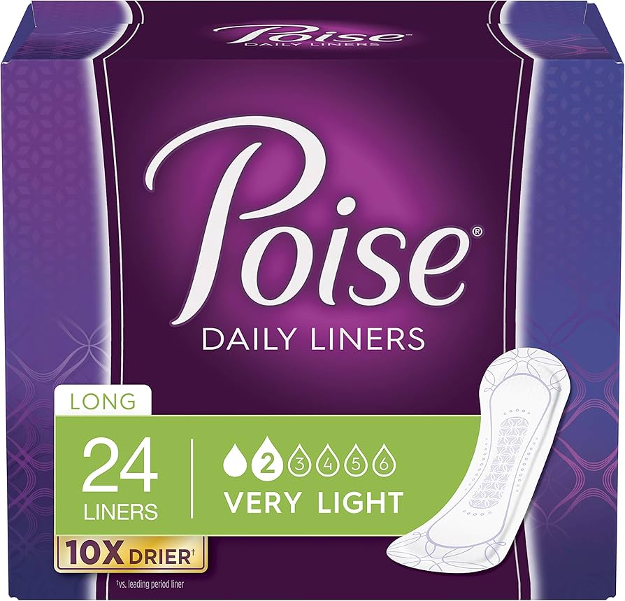 Poise Long Length Very Light Liners 24ct
