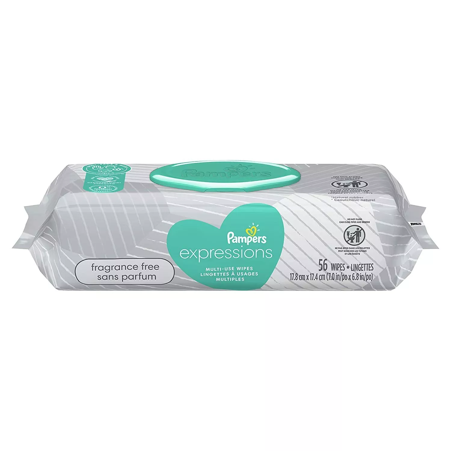 Pampers Multi-Use Fragrance Free Wipes 56ct