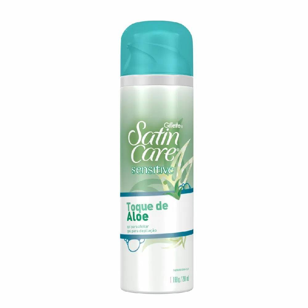 Gillette Satin Care Sensitive Skin Shave Gel 198g