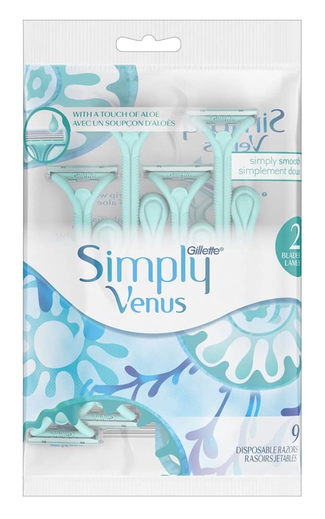 Gillette Simply Venus Disposable Razors 9ct