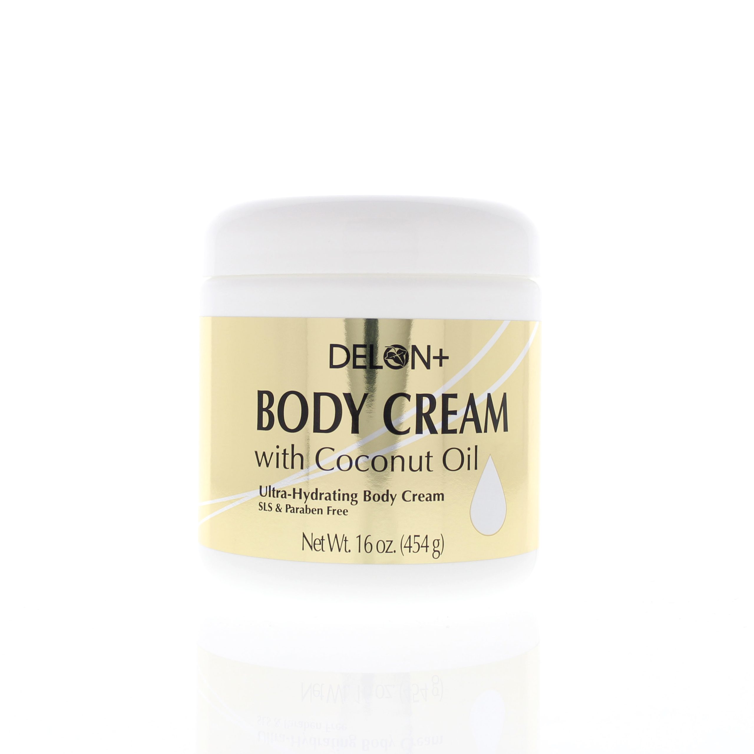 SKIN CREAM COCONUT OIL DEL 454g