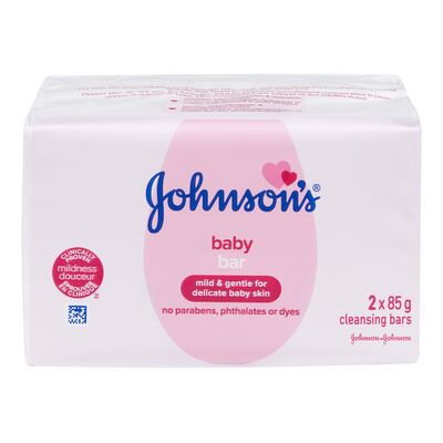 Johnson's Baby Bar 85g 2ct
