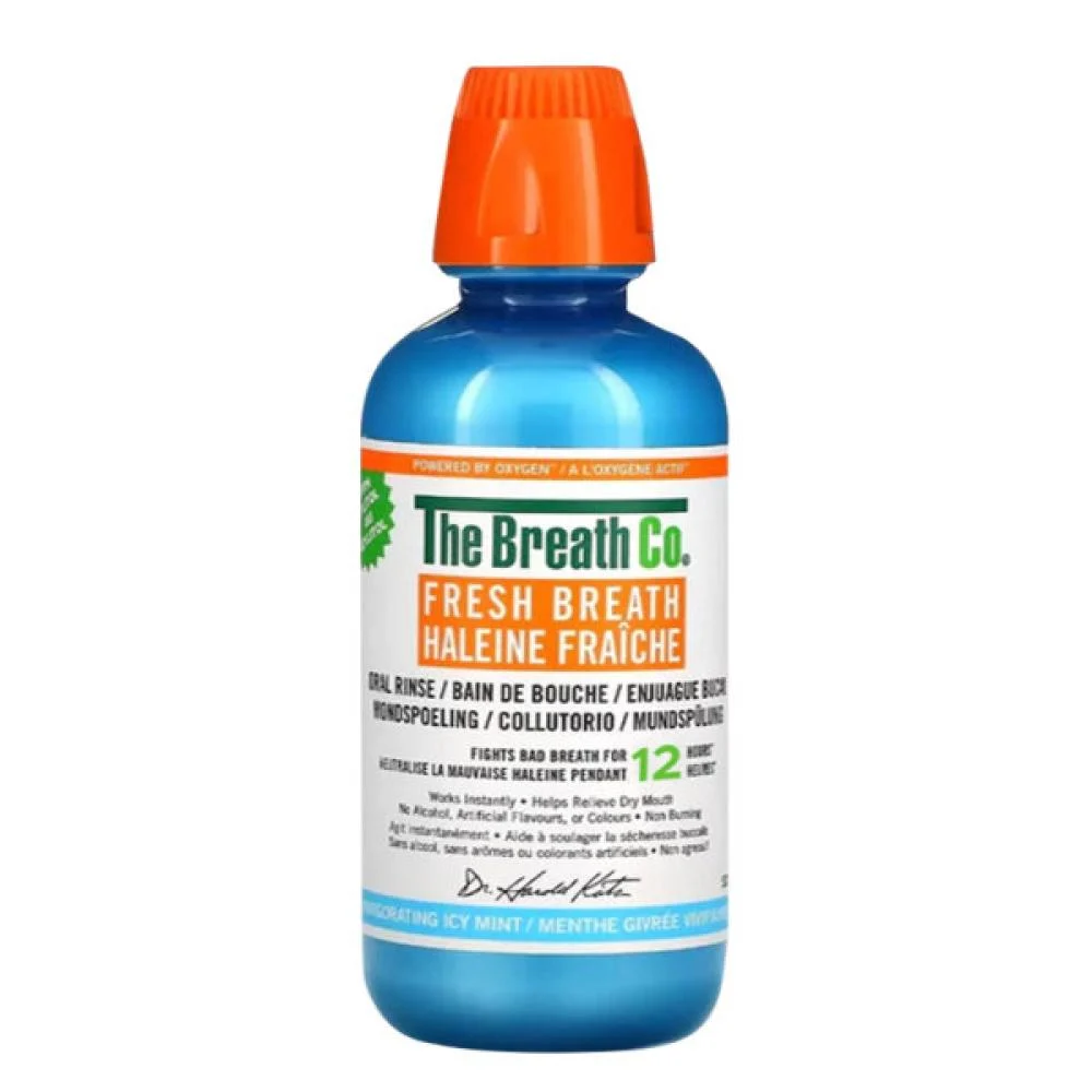 Breath Co Mouthwash 500ml Icy Mint