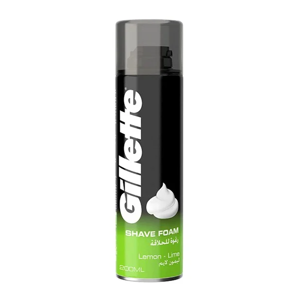 Gillette Shaving Foam 200ml Lemon