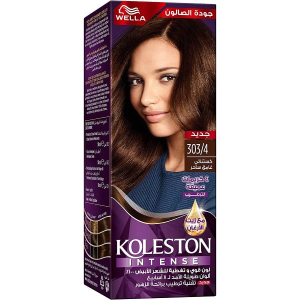 Koleston Hair Dye Maxi 50ml 303/4 Dark Chestnut