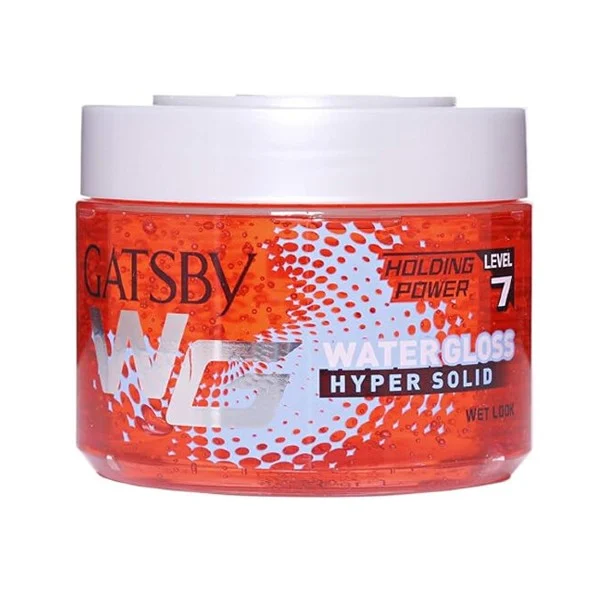 Gatsby Hair Gel Water Gloss 300g Hyper Hold Red