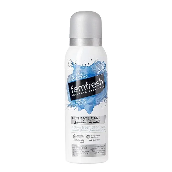 Femfresh Spray 125ml Active Refreshing Spray for Intimate Areas