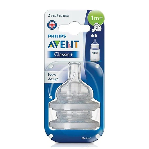 Philips Avent Classic Nipple + 2 Holes 2X