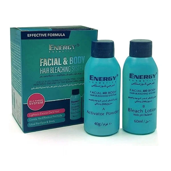 Energy Bleaching System Cream for Face & Body
