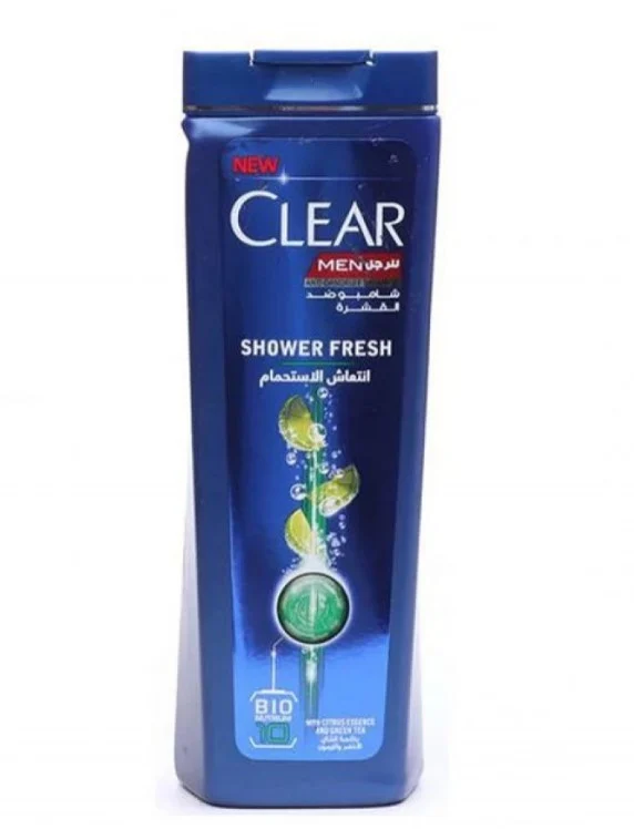 Clear Anti-Dandruff Shampoo for Men 200ml Shower Fresh