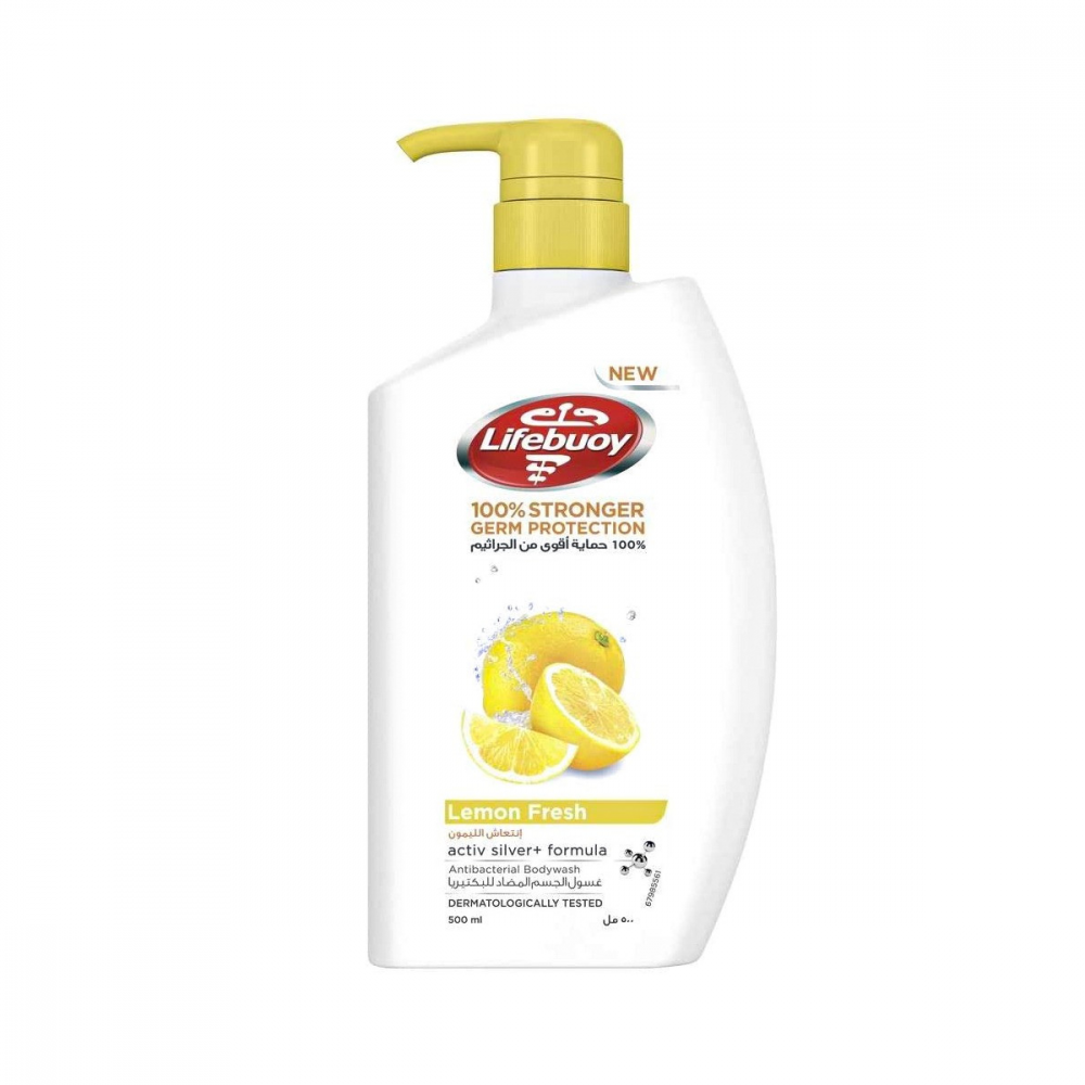 Lifebuoy Shower Gel 500ml Lemon Fresh