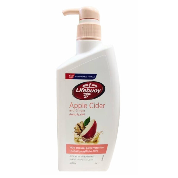 Lifebuoy Shower Gel 500ml Apple & Ginger