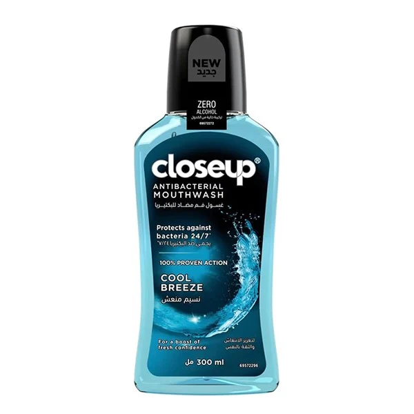 Close Up Mouthwash Anti-Bacterial 300ml Fresh Breeze