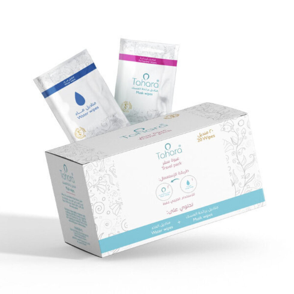 Tohara Travel Wet Wipes - 20 Wipes