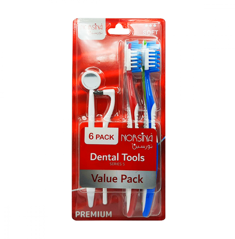 Norsina Toothbrush Set Series 5, Economic Pack