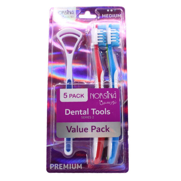 Norsina Soft Toothbrush + Cleaner