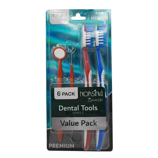 Norsin Toothbrush Set Series No. 3 Economic Pack