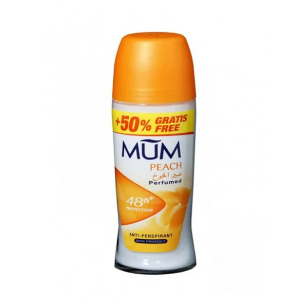 MUM Roll-On Deodorant 75ml Peach