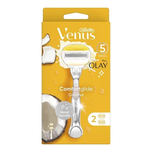 Gillette Venus Razor 5 Olay +2 Refills