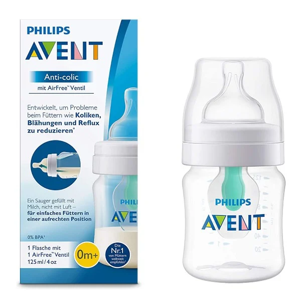 Philips Avent Anti-Colic Feeding Bottle with Nipple 125ml 1X