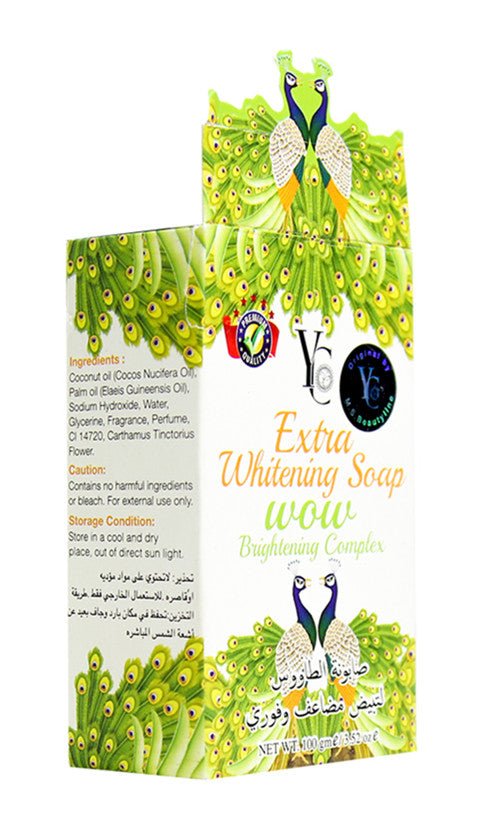 YC Peacock Soap 100g Double Whitening and Instant Effect