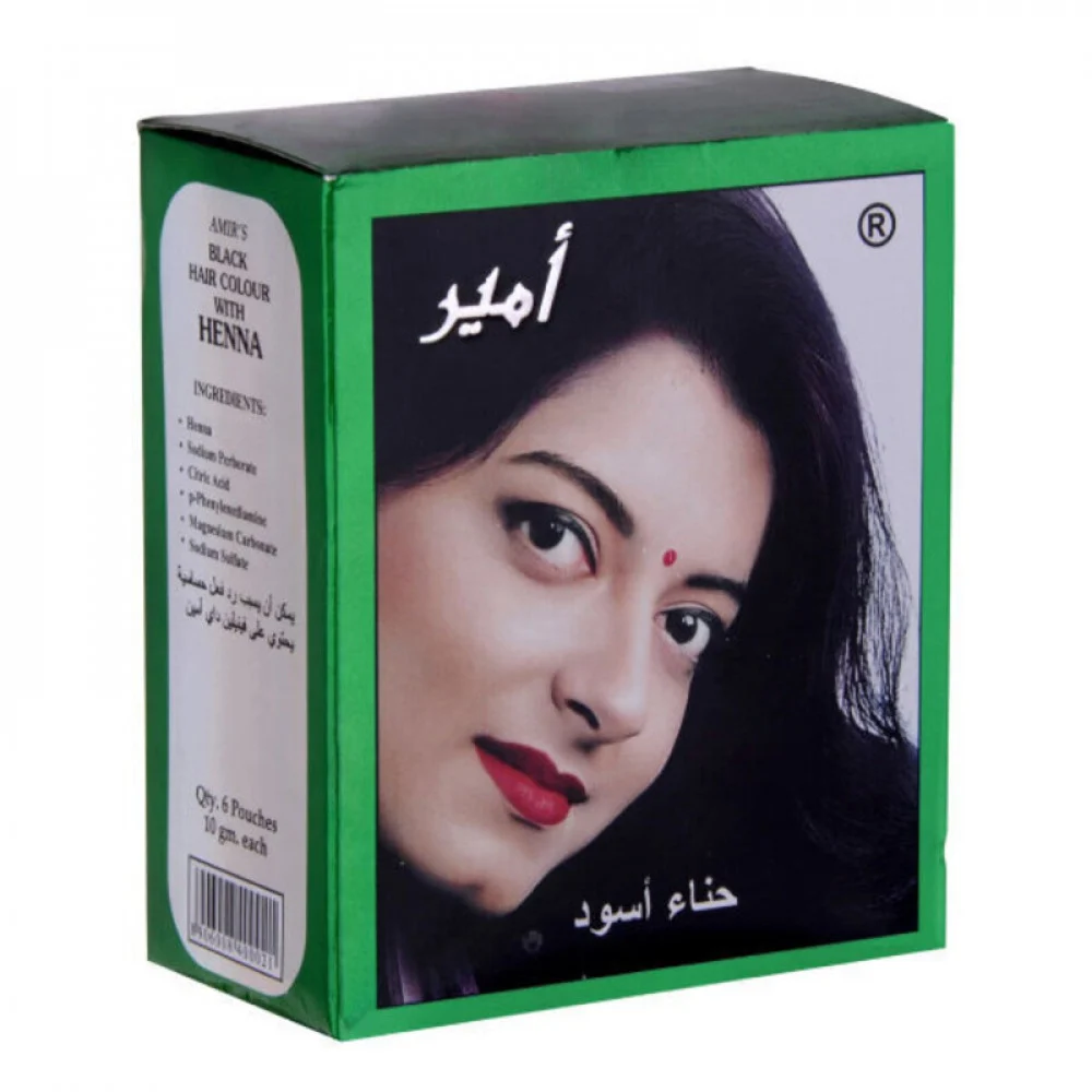 Amira Henna Hair Dye 10g Black