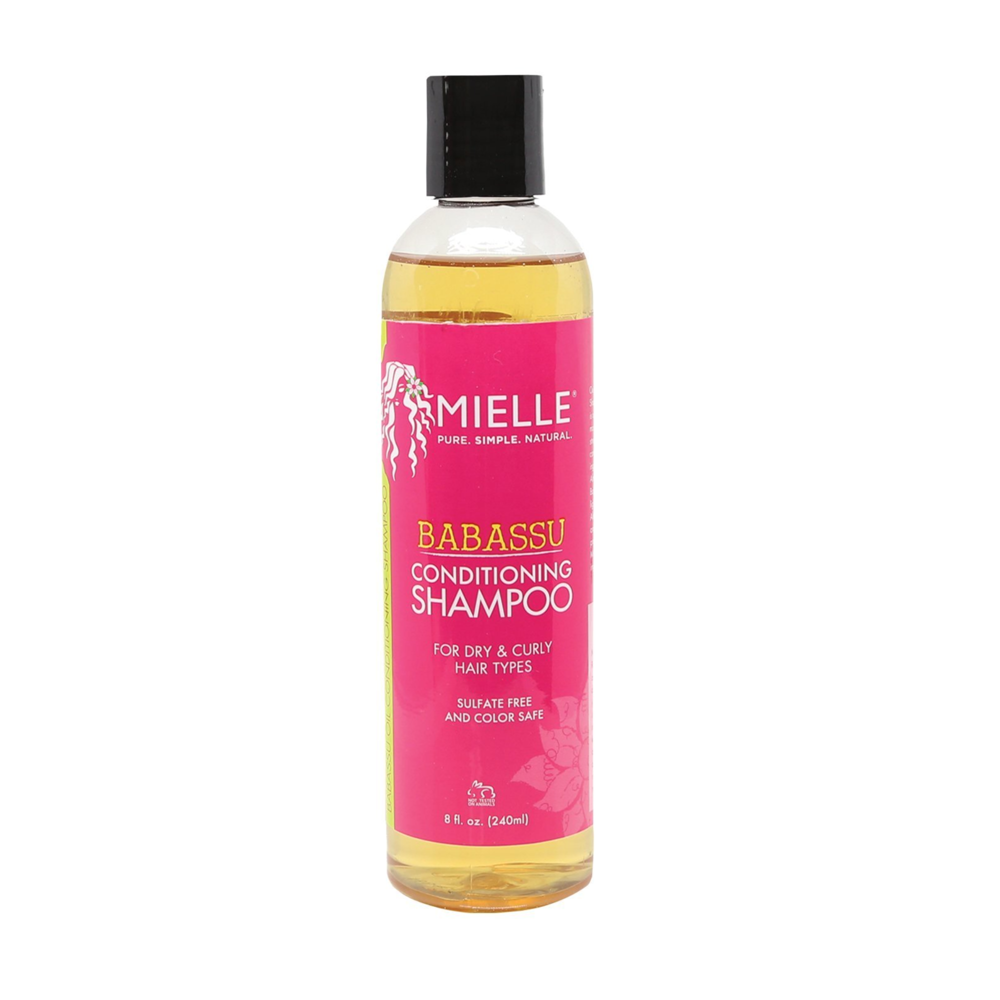 Miele Moisturizing Shampoo With Babasso Oil For Curly & Dry Hair - 240 Ml