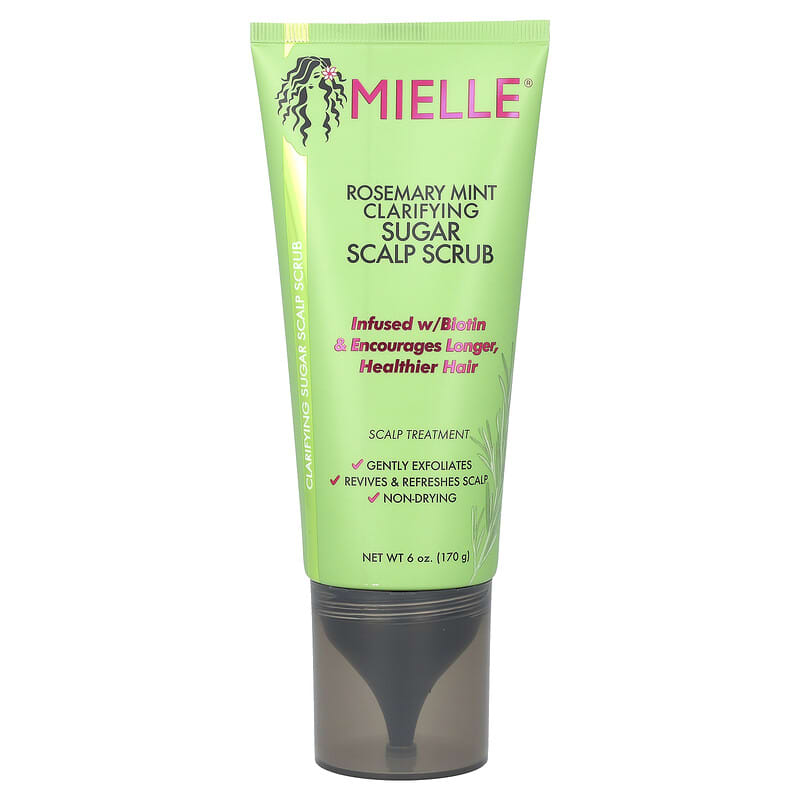  Miele Purifying Sugar Scrub for Scalp, Mint and Rosemary - 170 g