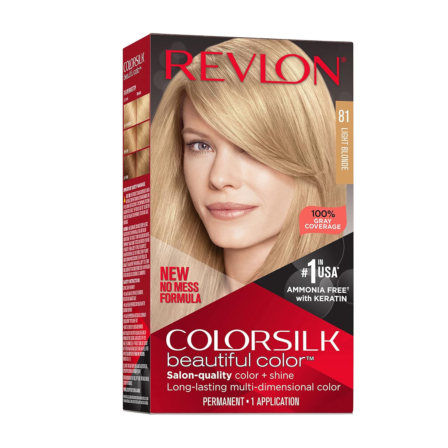 Revlon Hair Color, Long-Lasting High Precision Color, Silky Shine and Softness w