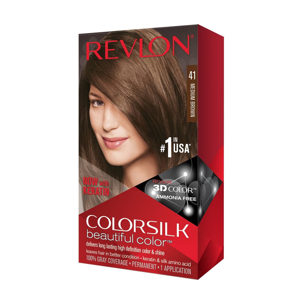Revlon Color Silk Dye*41 Mid Brown