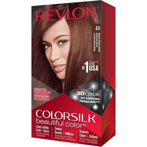 Revlon Color Silk Tincture*44 Med Reddish Brown