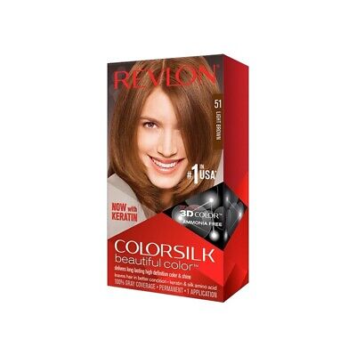 Revlon Color Silk Dye*51 Light Brown 
