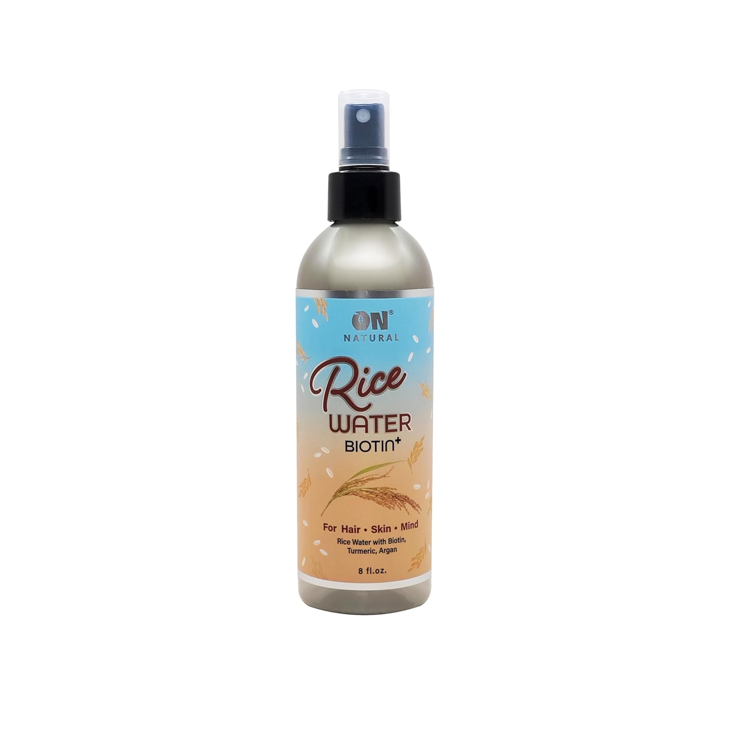 On Natural Biotin Rice Water Spray for Face & Hair for All Day Moisturizing