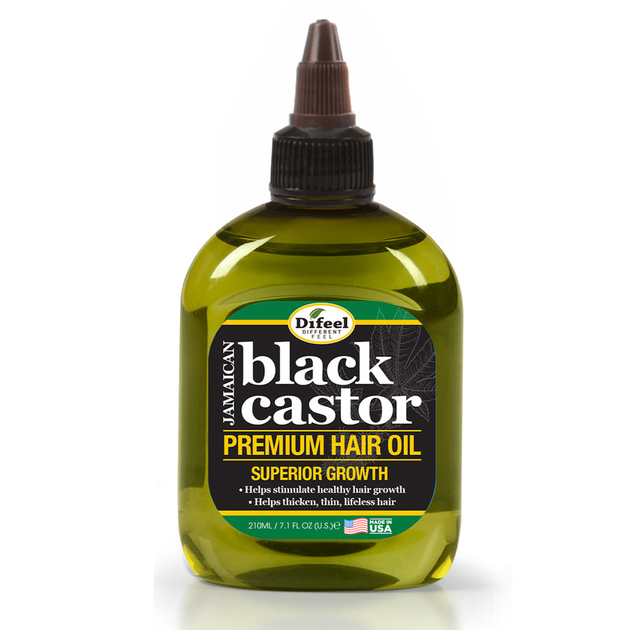 Deville Superior Growth Premium Hair Oil, Jamaican Black Castor*210ml