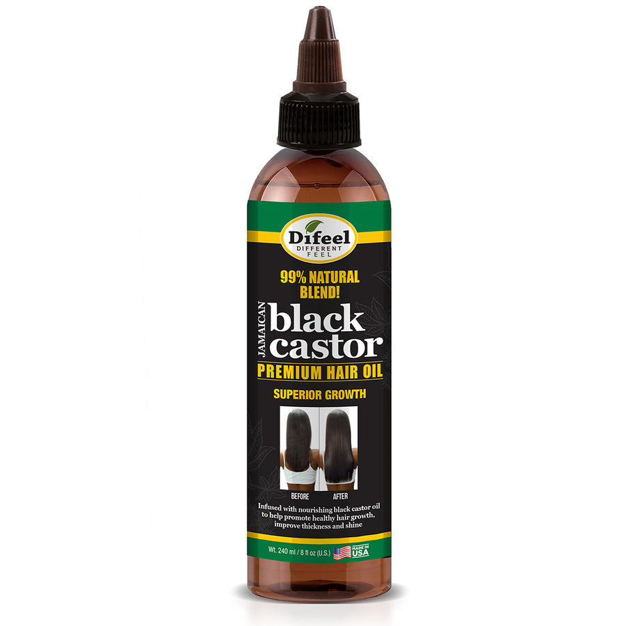 Deville Jamaican Black Castor Oil for Hair, 99% Natural Blend * 240ml
