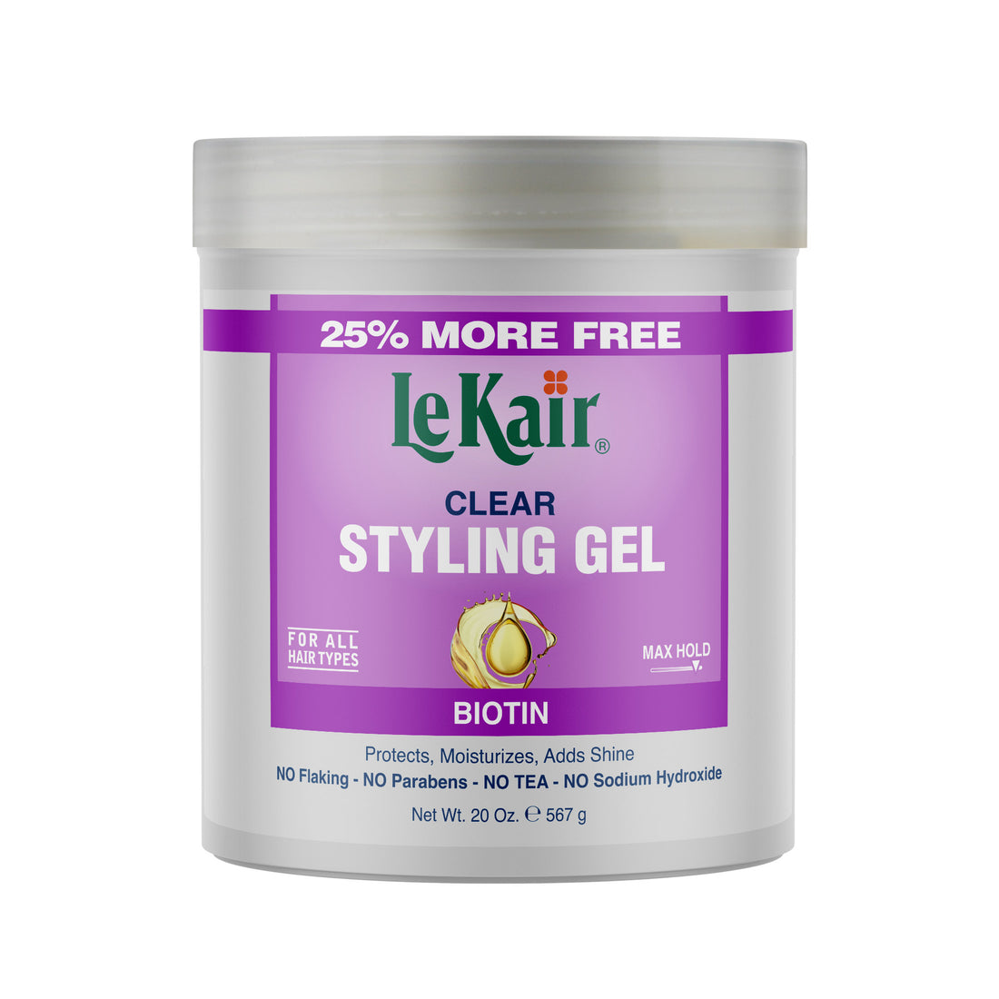 Labbicker Clear Hair Styling Gel with Biotin * 567 g