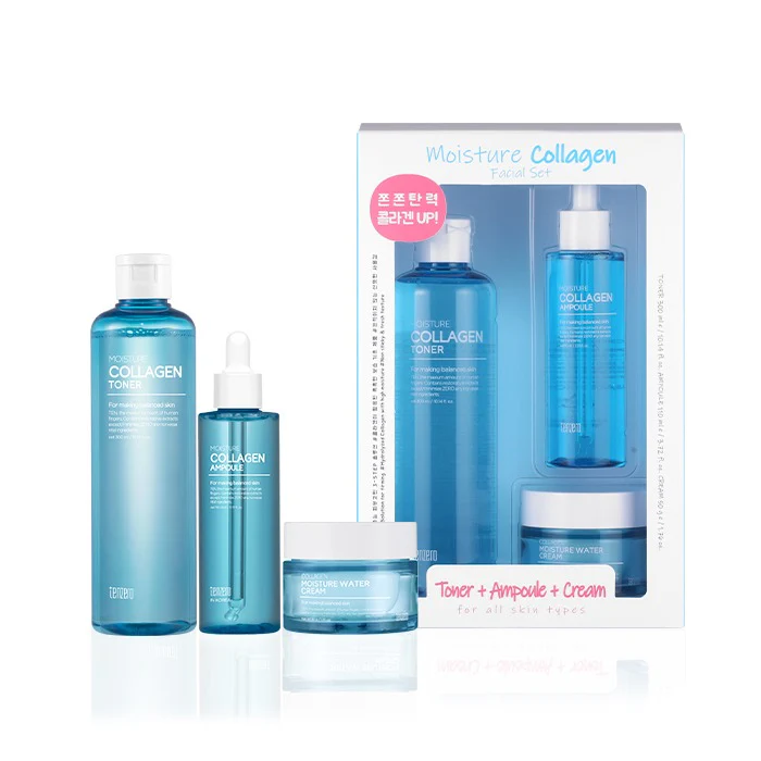 TENZERO MOISTURE COLLAGEN FACIAL SET