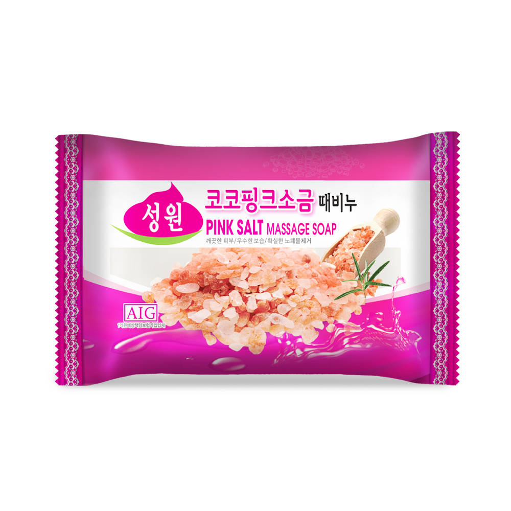 Pink Salt Massage Soap