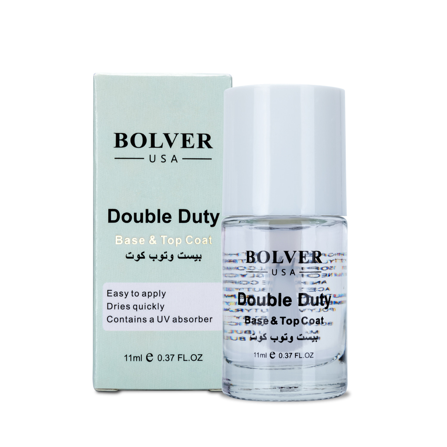 طلاء اظافر شفاف وسريع الجفاف بيست وتوب كوت