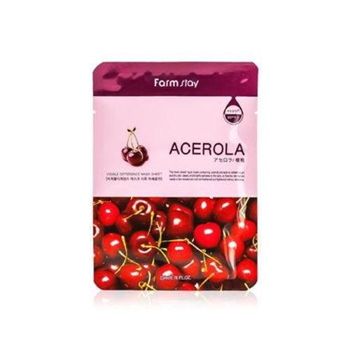 FARMSTAY VISIBLE DIFFERENCE MASK SHEET ACEROLA