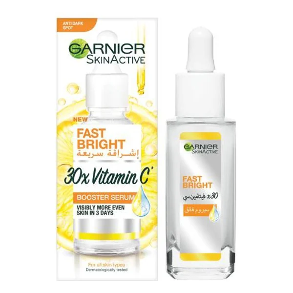 Garnier Face Serum Brightening 30ml Vitamin C
