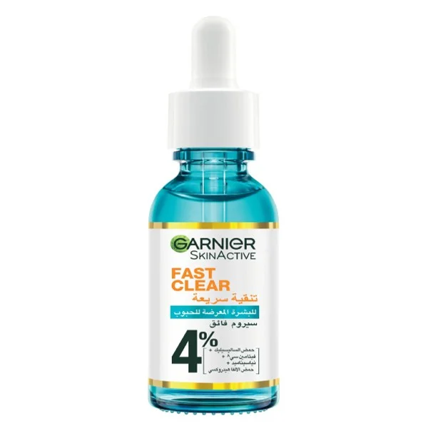Garnier Face Serum Purifying 30ml Vitamin C for Acne-Prone Skin