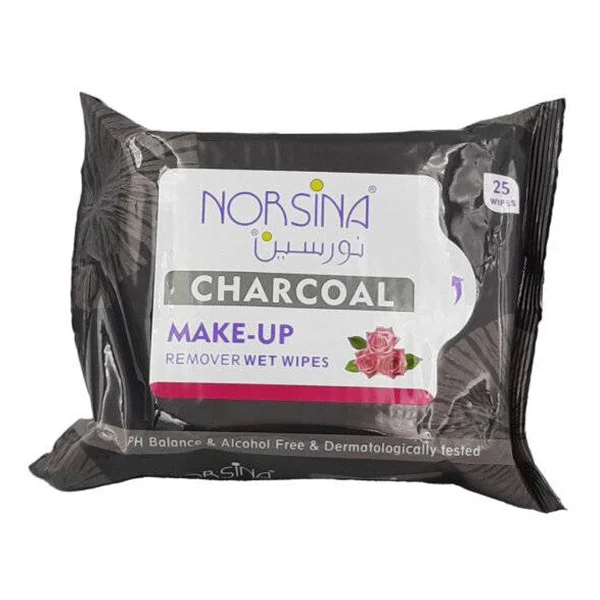 Norsin Makeup Removal Wipes 25pcs Rose
