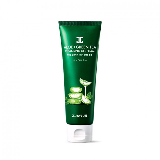Jayjun Aloe + Green Tea Cleansing Gel Foam