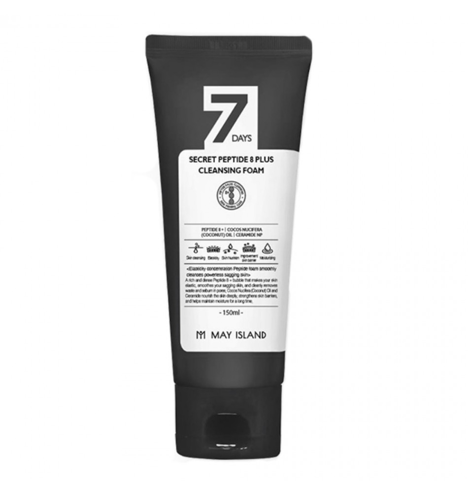 Mayisland 7 Days Secret Peptide 8 Plus Cleansing Foam 150ml