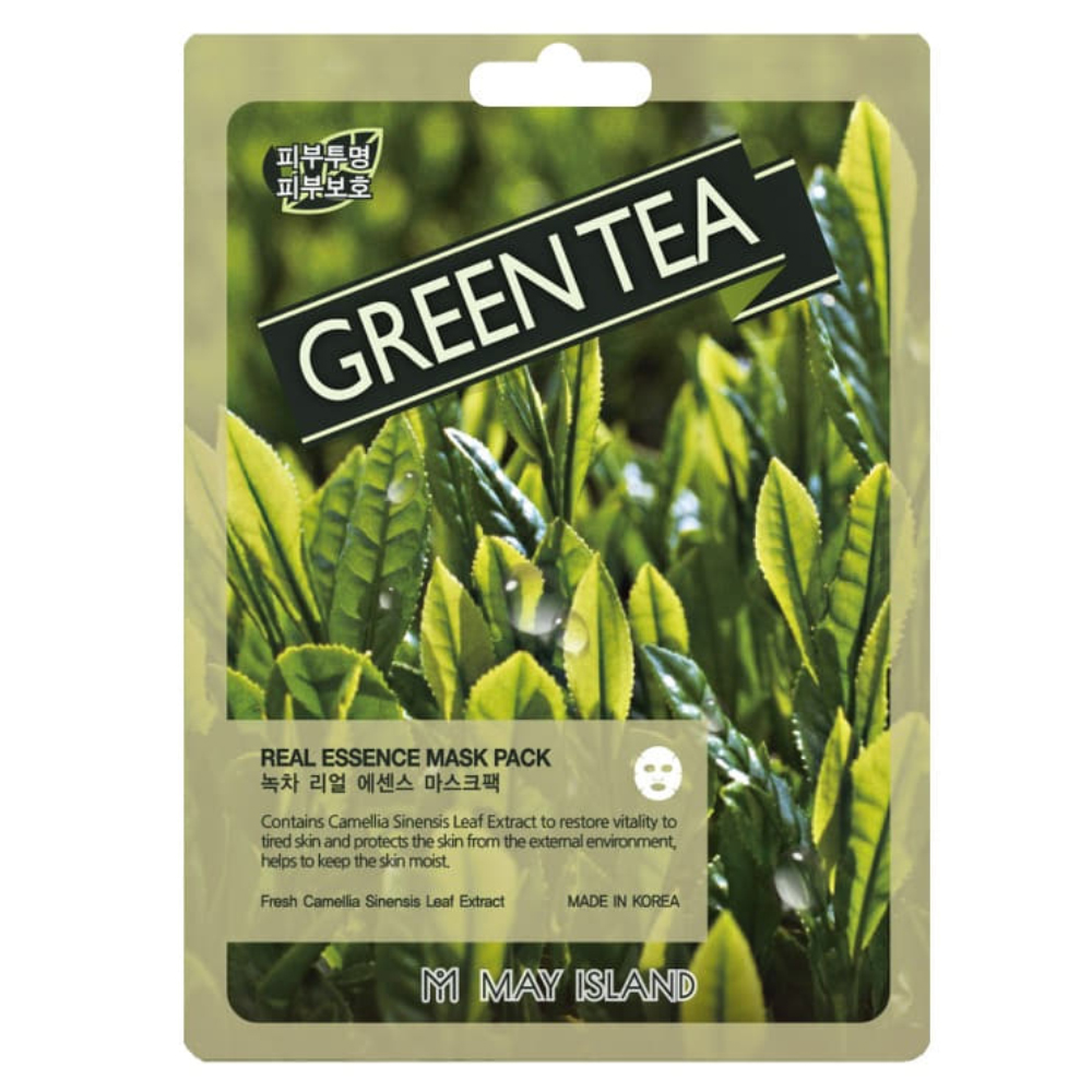 Mayisland Real Essense Green Tea Mask Pack