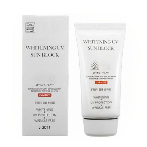 JIGOTT WHITENING UV SUN BLOCK CREAM SPF50 PA+++