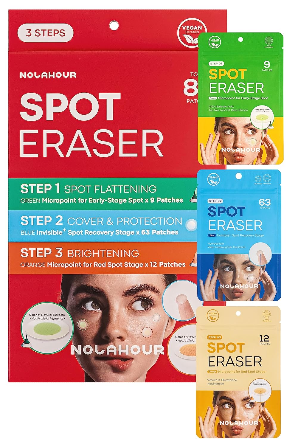 spot Eraser 3- step