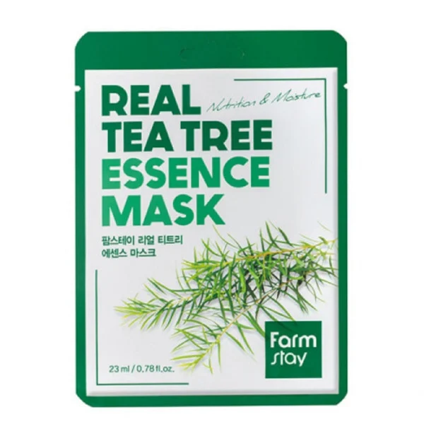 FARMSTAY REAL TEA TREE ESSENCE MASK