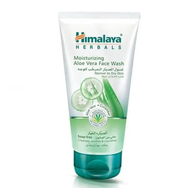 Himalaya Face Wash 150ml Aloe Vera & Cucumber Moisturizing